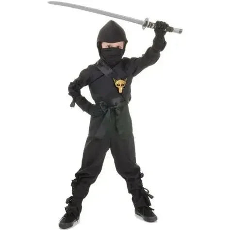 Children's Black Ninja Costume Small | 1ct - Zurchers
