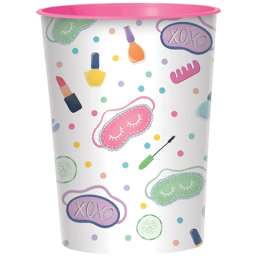 Spa Party Plastic Party Favor Cup 16 oz. | 1ct - Zurchers