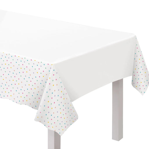 Spa Party Plastic Table Cover 54" x 96" | 1ct - Zurchers