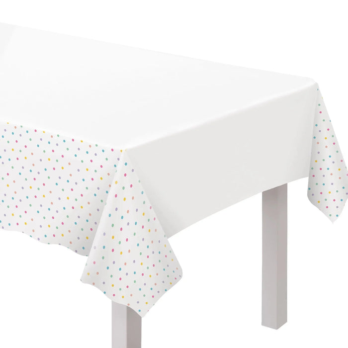 Spa Party Plastic Table Cover 54" x 96" | 1ct - Zurchers