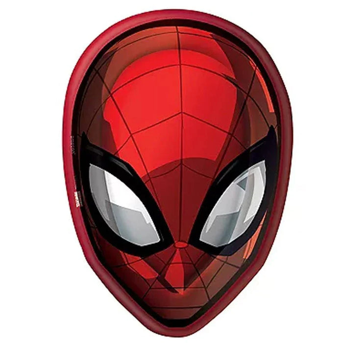 Spider - Man Webbed Wonder - Shaped Paper Dessert Plate, 6.5" | 8ct - Zurchers