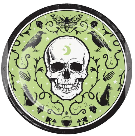 Spooky Season 6.75 inch Paper Luncheon Plate (8/Pkg) - Zurchers