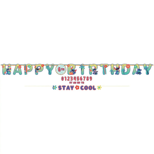 Stitch Jumbo Letter Banner Kit 10.5' | 2 pcs - Zurchers
