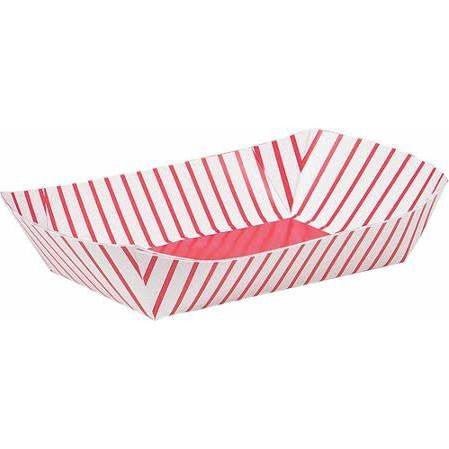 Striped Paper Snack Trays | 4ct - Zurchers
