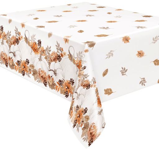 Thankful Harvest Plastic Tablecover | 1ct - Zurchers