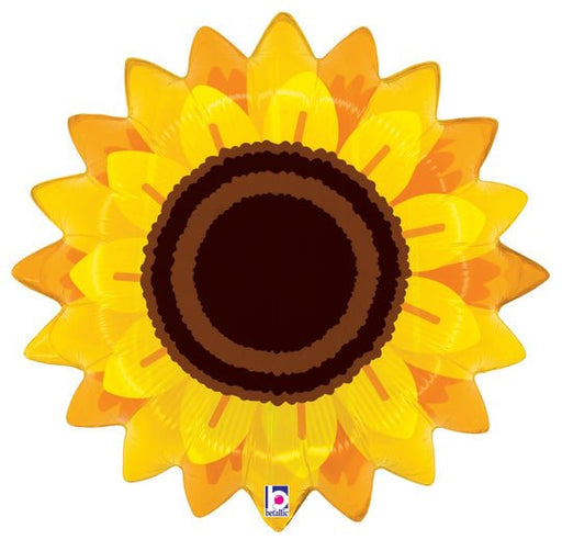Thanksgiving Autumn Sunflower SuperShape Mylar Balloon 22" | 1 ct - Zurchers