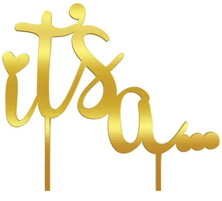 The Big Reveal Cake Topper | 1ct - Zurchers