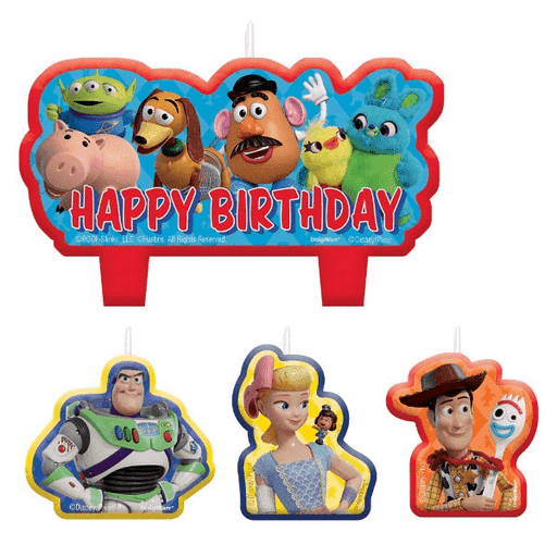 Toy Story Birthday Party Candle Set | 4 ct - Zurchers