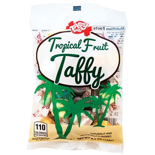 Tropical Fruit Mix Salt Water Taffy 4.5oz | 1 ct - Zurchers