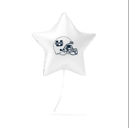 USU Football Helmet Mylar Balloon 17" | 1 ct - Zurchers