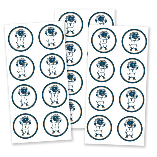 USU Big Blue Logo Round Stickers 2" | 24 ct - Zurchers