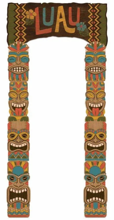 Vintage Tiki Deluxe Doorway Decoration | 1ct - Zurchers