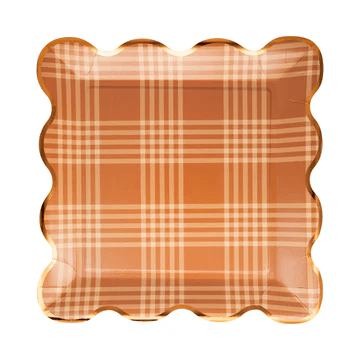 Wheat Plaid Plate 10" | 8ct - Zurchers