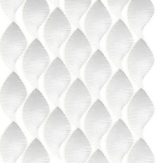White Fringe Crepe Paper Streamer | 1 ct - Zurchers