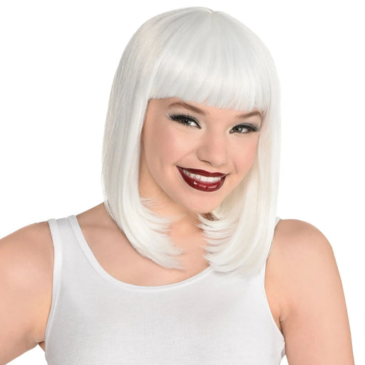 White Long Bob Wig | 1ct - Zurchers