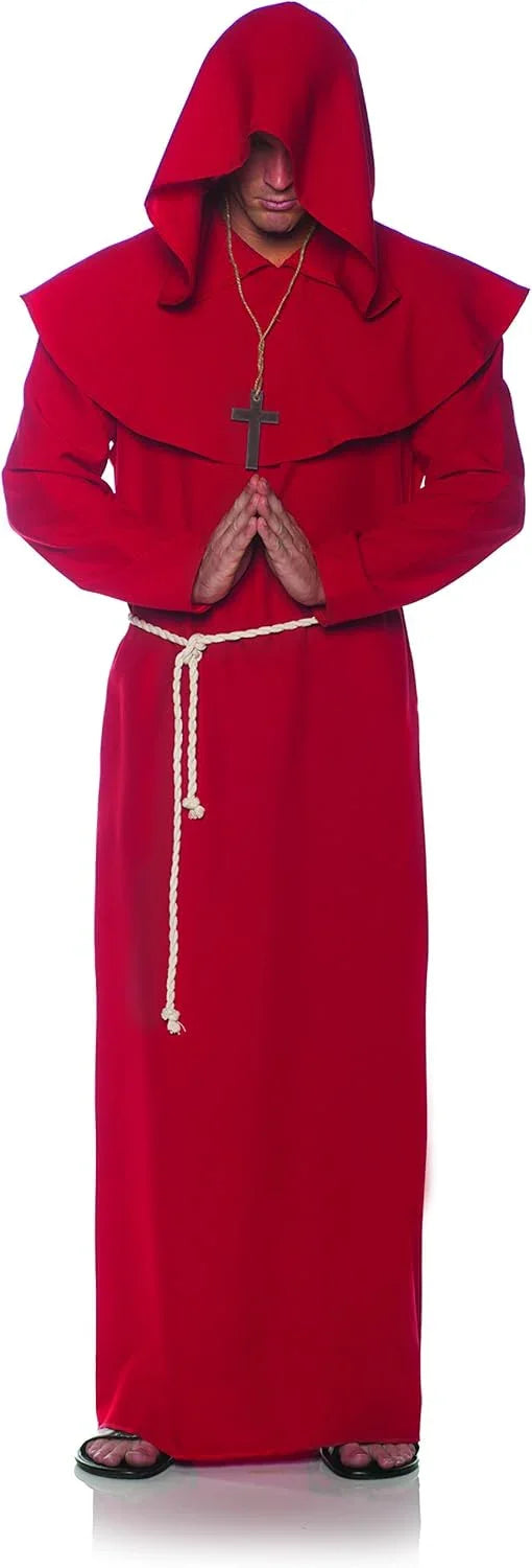 Red Monk Robes Costume XXL | 1ct - Zurchers