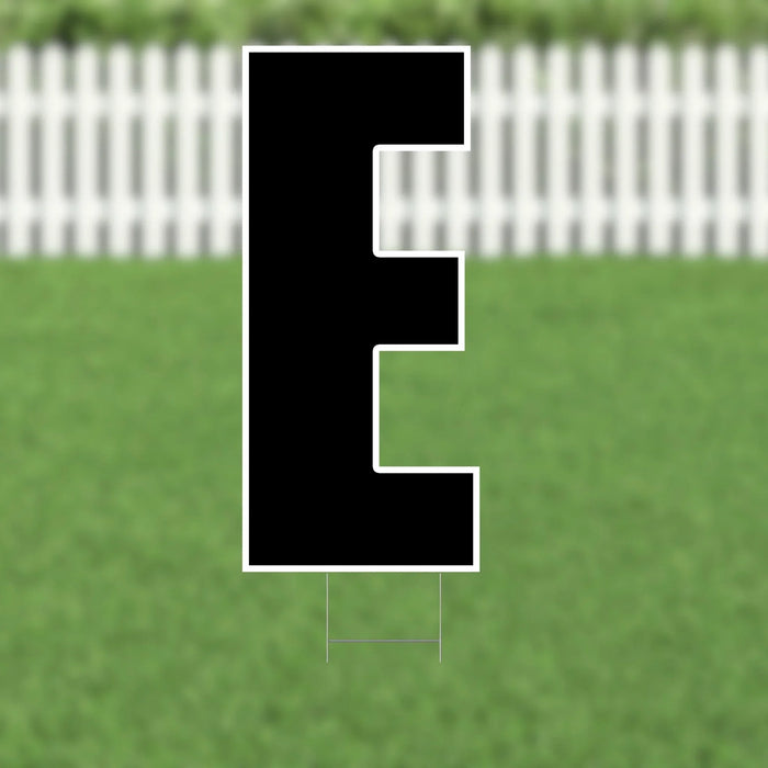 Yard Card Black Letter 21.5" | 1ct - Zurchers