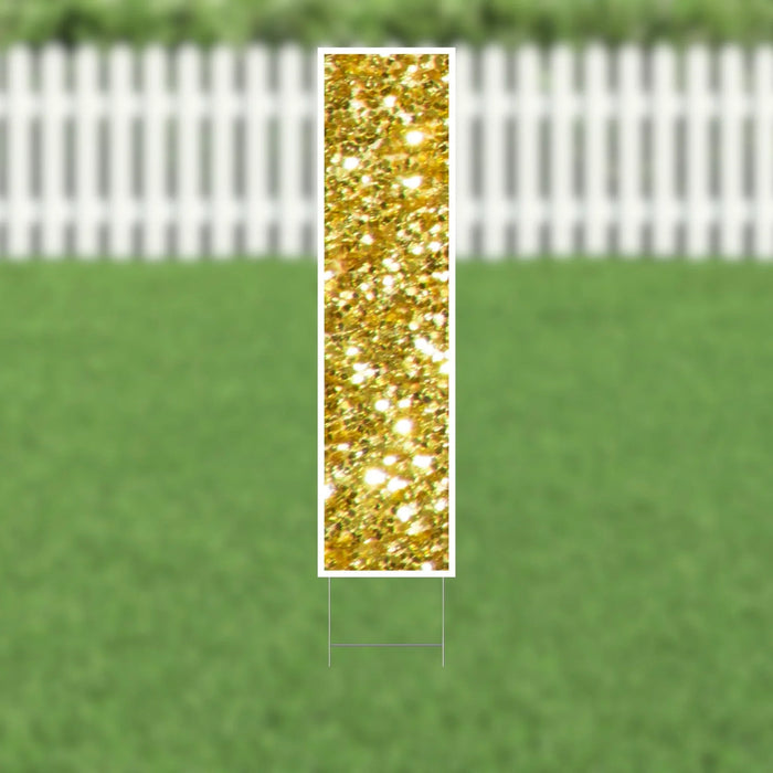 Yard Card Gold Letter 21.5" | 1ct - Zurchers