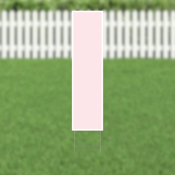 Yard Card Pink Letter 21.5" | 1ct - Zurchers