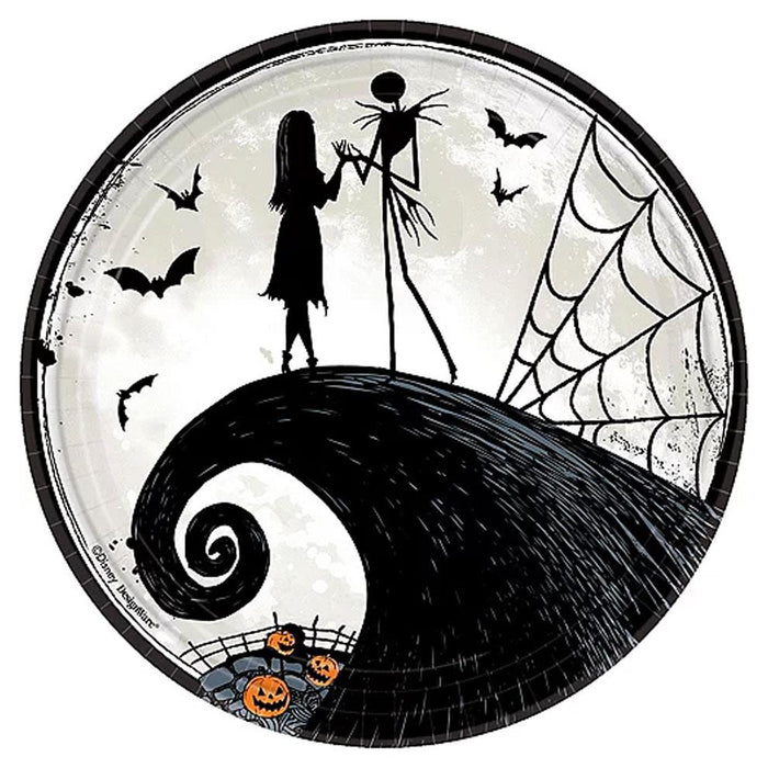 The Nightmare Before Christmas Lunch Plates | 8ct - Zurchers