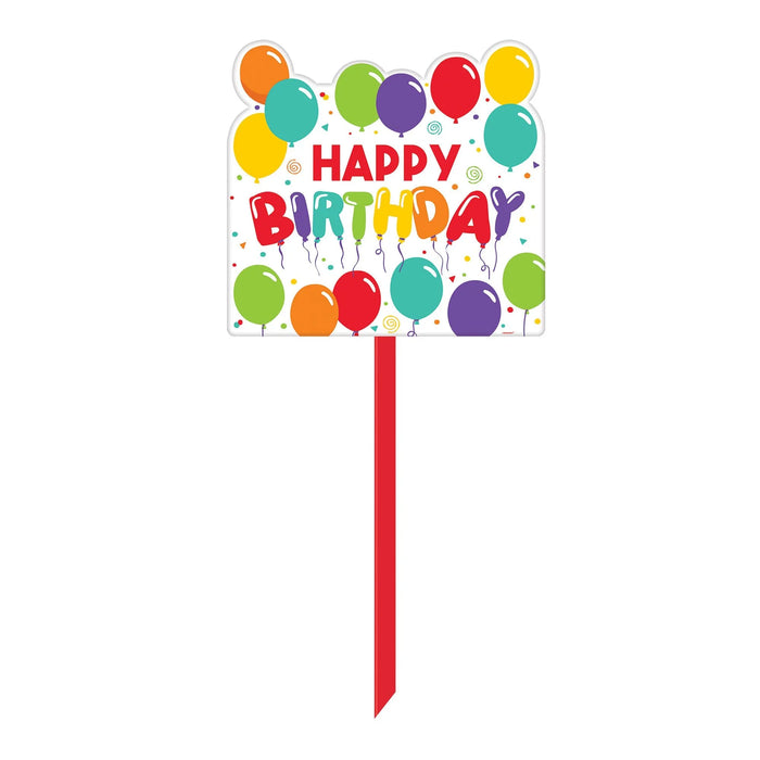 Birthday Celebration Yard Sign 14" x 15" | 1 ct - Zurchers