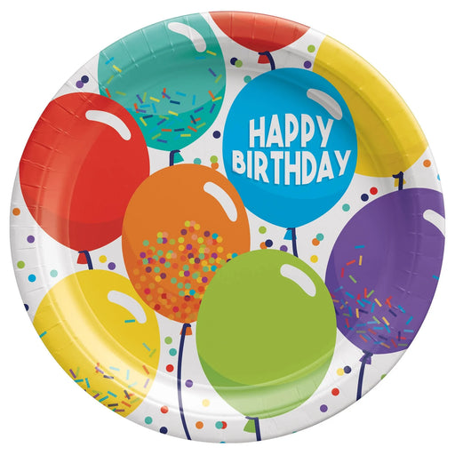 Birthday Celebration Round Plates 7" | 60 ct - Zurchers