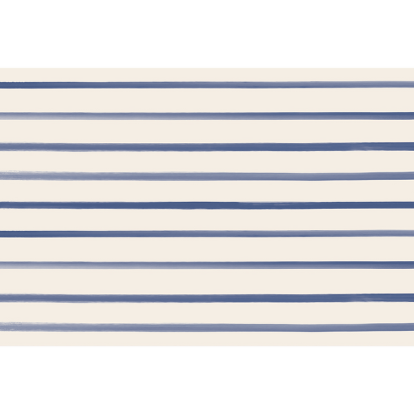 Navy Stripe Placemat 18.5"x12.5" | 24 ct - Zurchers