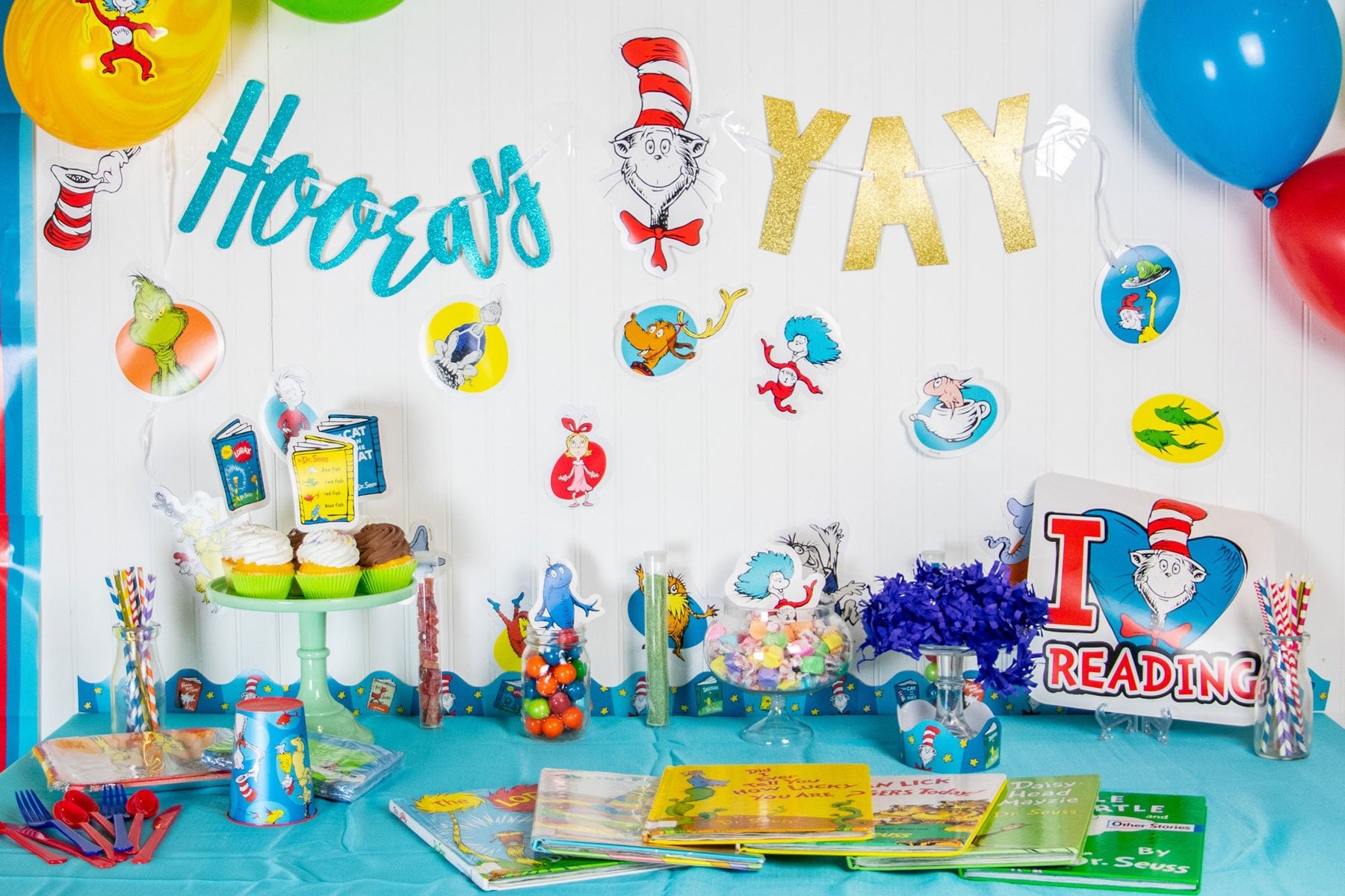 Oh the Party You'll Throw | Dr. Seuss Themed Party - Zurchers