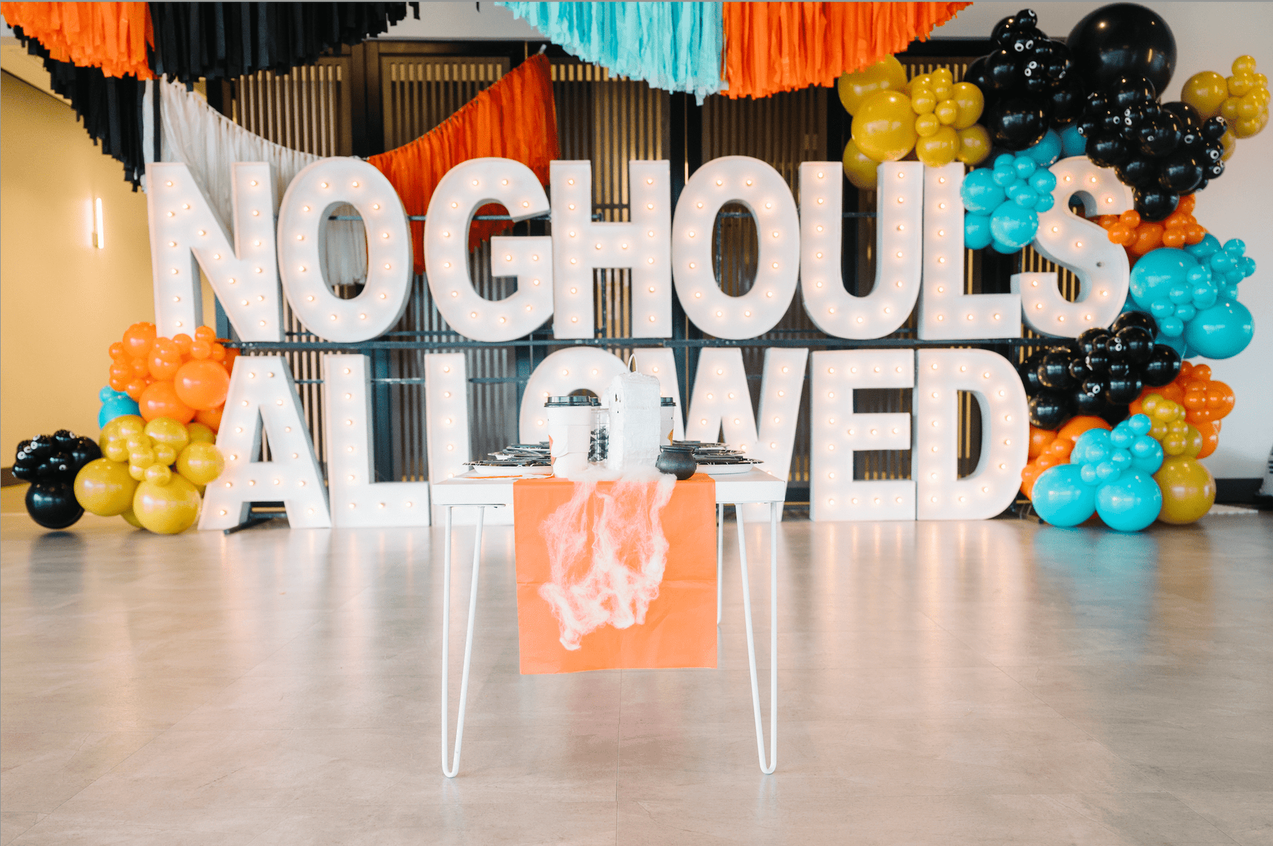 No Ghouls Allowed - Halloween Party Ideas - Zurchers