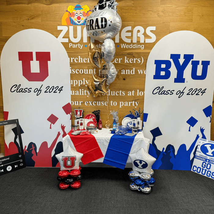 Custom BYU and U of U Party Supplies - Zurchers