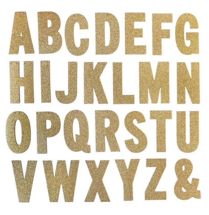 Single Letters for Banners - Zurchers