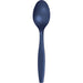 Navy Plastic Spoons | 24ct - Zurchers