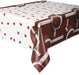 Football Party Plastic Tablecover 54" x 84" | 1 ct - Zurchers