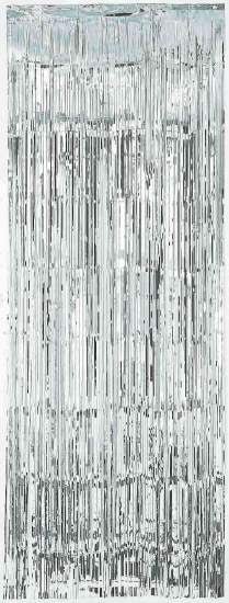 Metallic Curtain, Silver 3'x8' | 1 count - Zurchers
