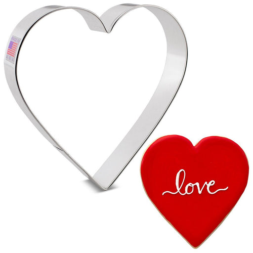 Extra Large Heart Cookie Cutter 5" | 1 ct - Zurchers