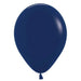 Navy Blue Latex Balloon w/ Helium & Hi - Float, 11" | 1 ct - Zurchers