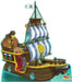 Bucky the Pirate Ship - Jake and Neverland Pirates Cardboard Standup *Made to order-please allow 10-14 days for processing*