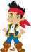Jake - Jake and Neverland Pirates Cardboard Standup *Made to order-please allow 10-14 days for processing*
