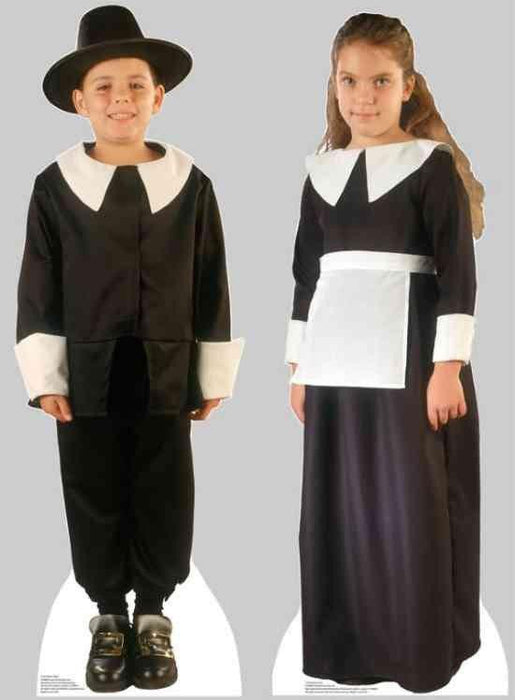 Pilgrim Boy & Girl Lifesize Standup *Made to order - please allow 10 - 14 days for processing* - Zurchers