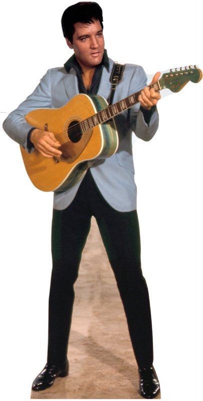 Elvis Presley Light Blue Jacket Lifesize Standup *Made to order-please allow 10-14 days for processing*