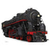 Black and Red Steam Train Cardboard Standup *Made to order-please allow 10-14 days for processing*