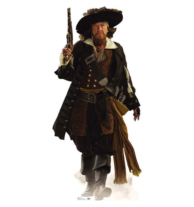 Captain Barbossa Lifesize Standup *Made to order - please allow 10 - 14 days for processing* - Zurchers