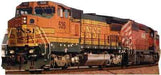 BNSF Train 526 Cardboard Standup *Made to order - please allow 10 - 14 days for processing* - Zurchers