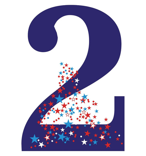 Number 2 Lifesize Standup *Made to order - please allow 10 - 14 days for processing* - Zurchers