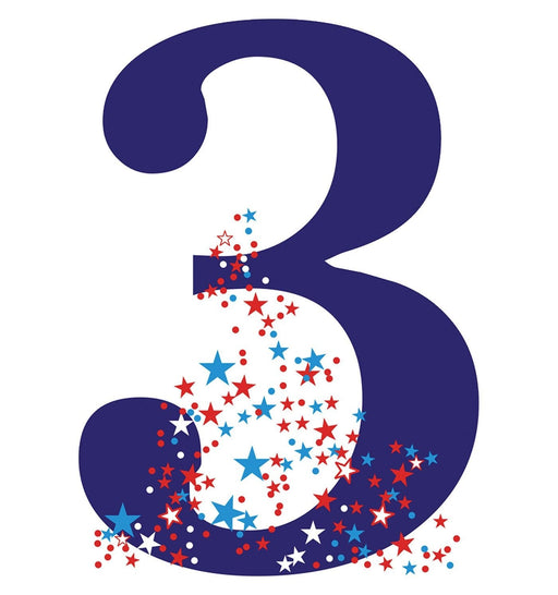 Number 3 Lifesize Standup *Made to order - please allow 10 - 14 days for processing* - Zurchers