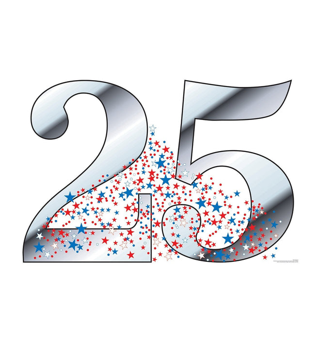 Number 25 Lifesize Standup *Made to order-please allow 10-14 days for processing*