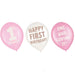 12" Little Miss One - derful First Birthday Latex Balloon Pack | 6 ct - Zurchers