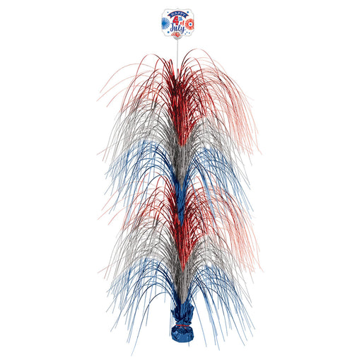 Patriotic Large Spray Centerpiece w/ Add - On | 1ct - Zurchers