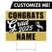 A Highland High School Custom Grad Yard Sign 24" x 18".