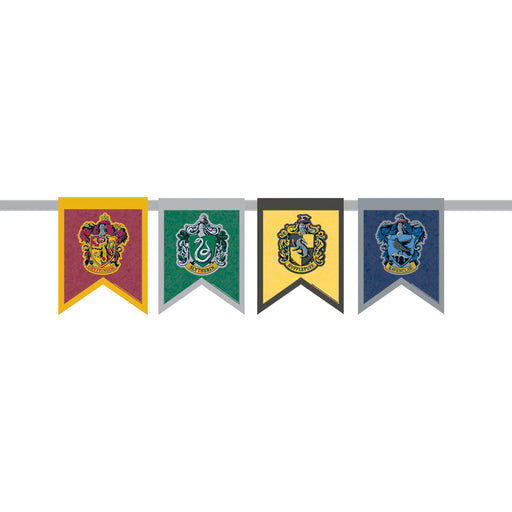 Harry Potter Hogwarts Pennant Felt Banner 6ft | 1ct - Zurchers